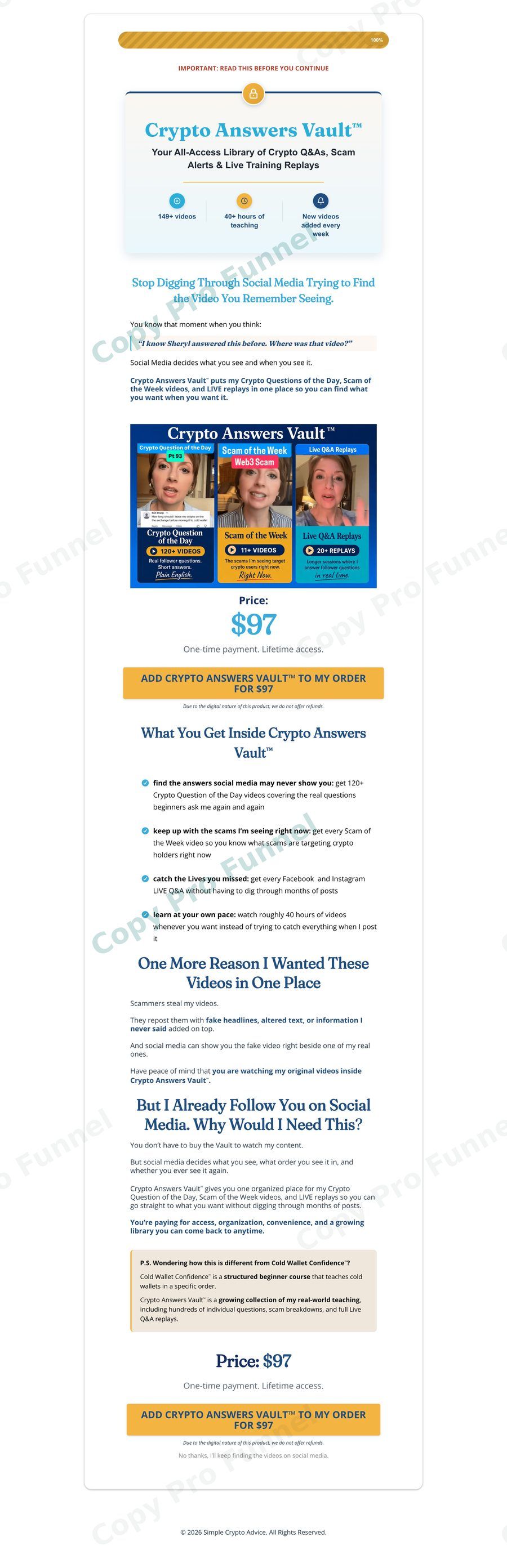 Simple Crypto Advice Upsell 4
